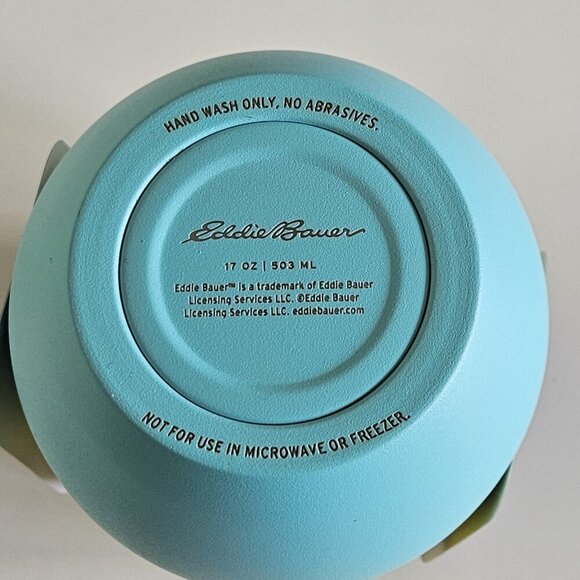 Eddie Bauer Delta Wine Tumbler Stainless Steel 17oz 503ml Hot 6 Cold 16 Hrs Lid - Picture 5 of 9